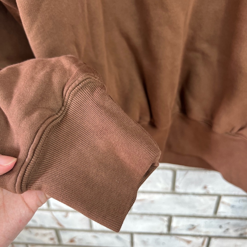 Yeezy GAP | Double Layered Brown Hoodie - Picture 8 of 10